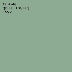 #8DAA93 - Envy Color Image