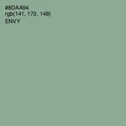 #8DAA94 - Envy Color Image