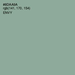#8DAA9A - Envy Color Image