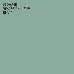 #8DAA9E - Envy Color Image