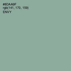 #8DAA9F - Envy Color Image