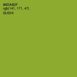 #8DAB2F - Sushi Color Image