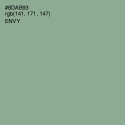 #8DAB93 - Envy Color Image