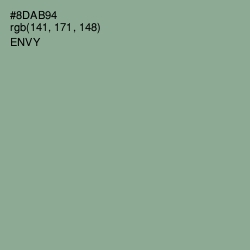 #8DAB94 - Envy Color Image