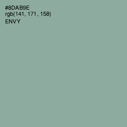 #8DAB9E - Envy Color Image