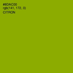#8DAC00 - Citron Color Image