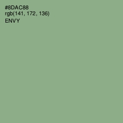 #8DAC88 - Envy Color Image