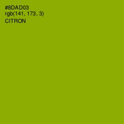 #8DAD03 - Citron Color Image