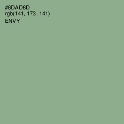 #8DAD8D - Envy Color Image