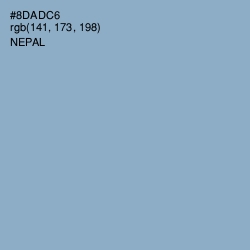 #8DADC6 - Nepal Color Image