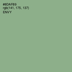 #8DAF89 - Envy Color Image