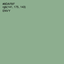 #8DAF8F - Envy Color Image