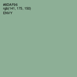 #8DAF96 - Envy Color Image