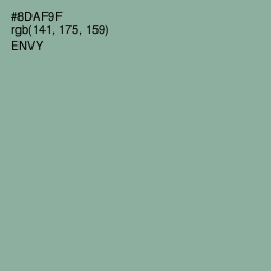 #8DAF9F - Envy Color Image