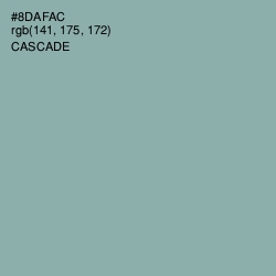 #8DAFAC - Cascade Color Image