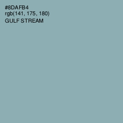 #8DAFB4 - Gulf Stream Color Image