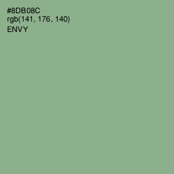 #8DB08C - Envy Color Image