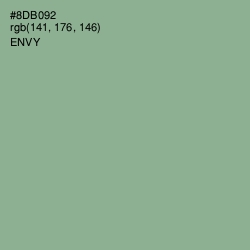 #8DB092 - Envy Color Image