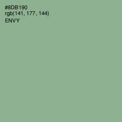 #8DB190 - Envy Color Image