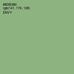 #8DB380 - Envy Color Image