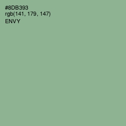 #8DB393 - Envy Color Image