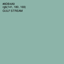 #8DB4A9 - Gulf Stream Color Image