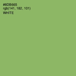 #8DB665 - Olivine Color Image