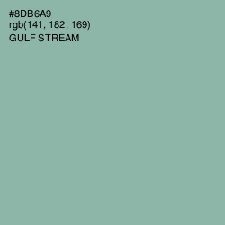 #8DB6A9 - Gulf Stream Color Image