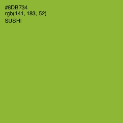 #8DB734 - Sushi Color Image