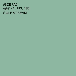 #8DB7A0 - Gulf Stream Color Image