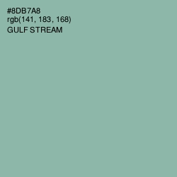 #8DB7A8 - Gulf Stream Color Image