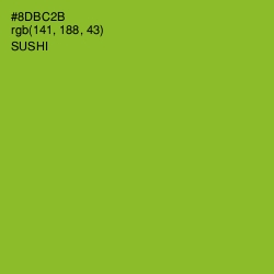 #8DBC2B - Sushi Color Image