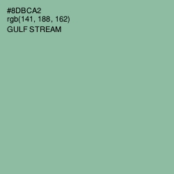 #8DBCA2 - Gulf Stream Color Image