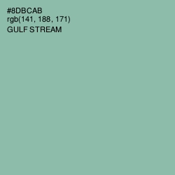 #8DBCAB - Gulf Stream Color Image