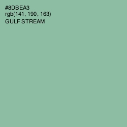 #8DBEA3 - Gulf Stream Color Image