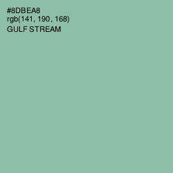 #8DBEA8 - Gulf Stream Color Image