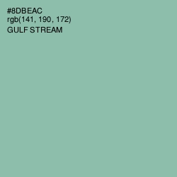 #8DBEAC - Gulf Stream Color Image