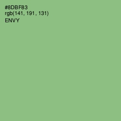 #8DBF83 - Envy Color Image