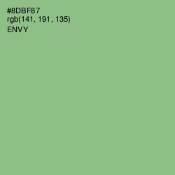 #8DBF87 - Envy Color Image