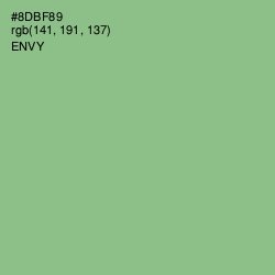 #8DBF89 - Envy Color Image