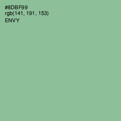 #8DBF99 - Envy Color Image