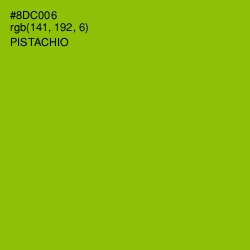 #8DC006 - Pistachio Color Image