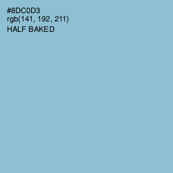 #8DC0D3 - Half Baked Color Image