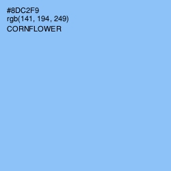 #8DC2F9 - Cornflower Color Image