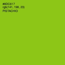 #8DC617 - Pistachio Color Image