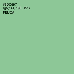 #8DC697 - Feijoa Color Image