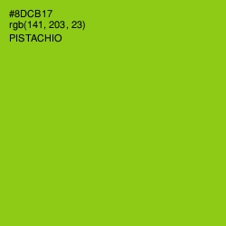 #8DCB17 - Pistachio Color Image