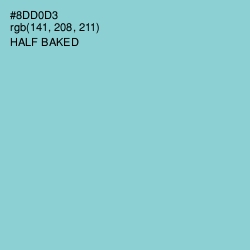 #8DD0D3 - Half Baked Color Image