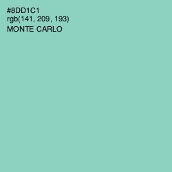 #8DD1C1 - Monte Carlo Color Image