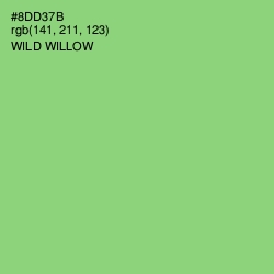 #8DD37B - Wild Willow Color Image